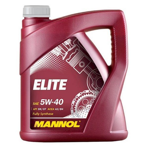 Синтетическое моторное масло mannol elite 5w-40