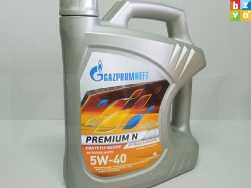 Моторное масло gazpromneft 5w 40