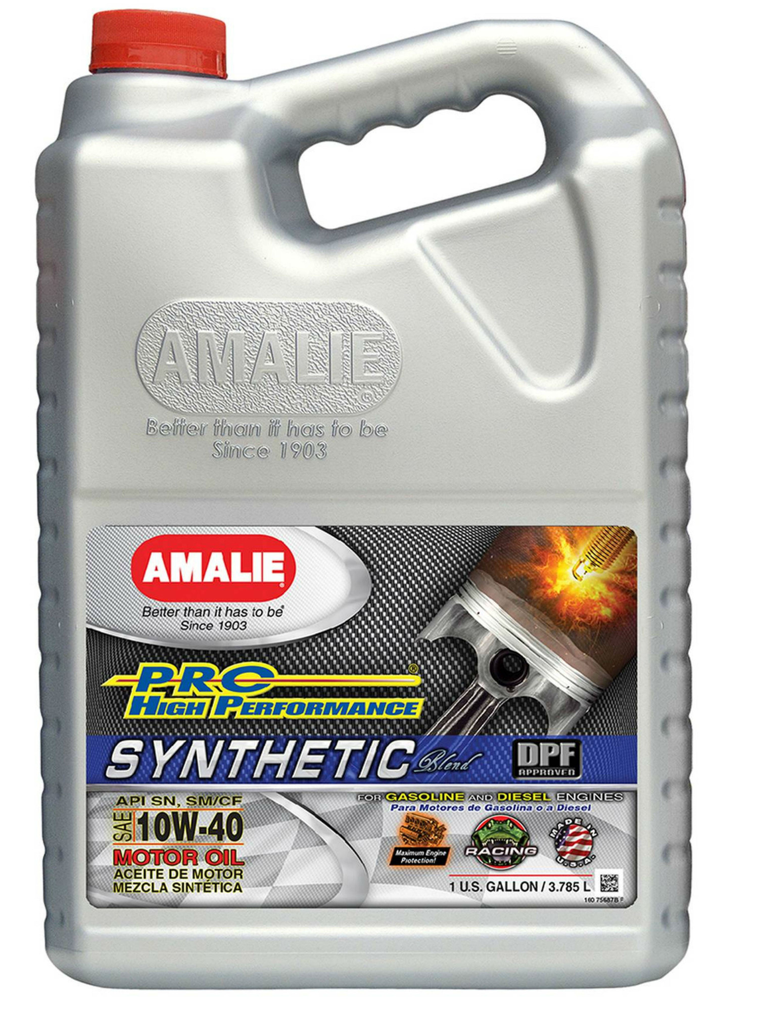 Масло amalie pro high perf synthetic 5w40
