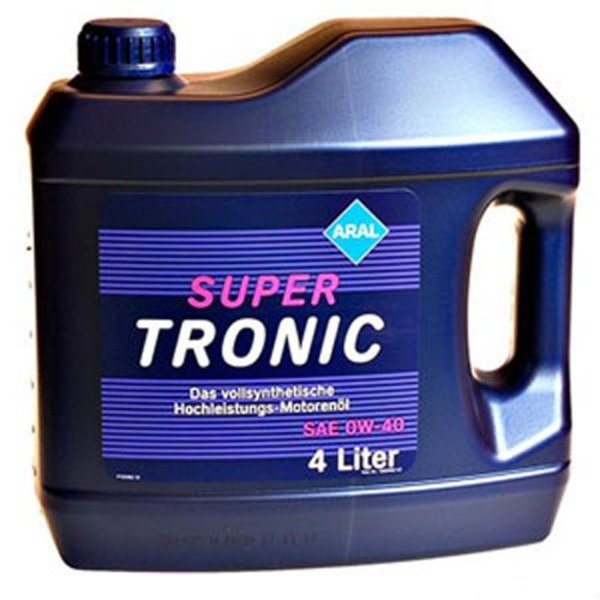 Масло моторное aral super tronic 0w-40 (4 литрa) synt. (до - 54 с)