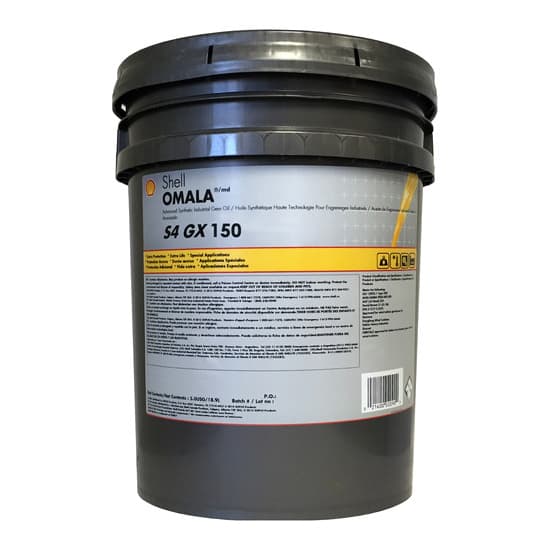 Промышленное редукторное масло марки shell omala s4 gxv 150 — для оборудования с циркуляционной системой смазывания и агрегатов