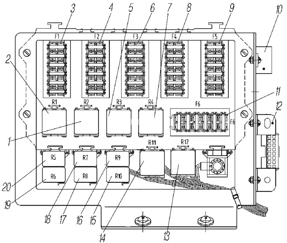 Предохранители урал 4320