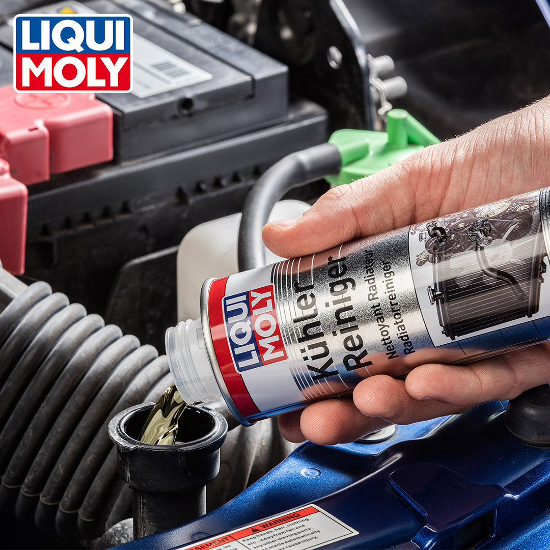 Как устранить течь в охладительной системе машины, применяя герметик liqui moly