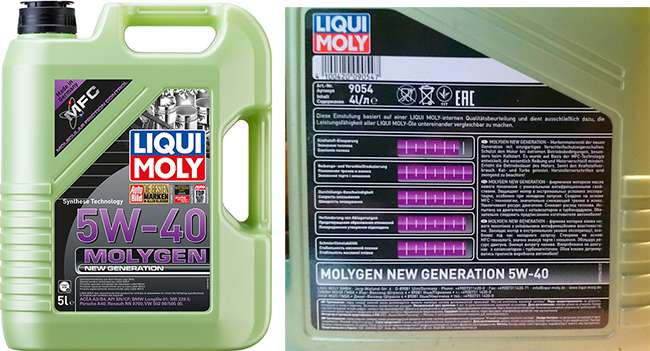 Особенности моторного масла liqui moly вязкости 5w-30