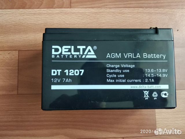 Аккумулятор 1207 12v 7ah. Delta Battery DT 1207. Батарея Delta DT 1207 (12v, 7ah) <DT 1207>. DTM 1207 Delta аккумуляторная батарея. Источник питания батарея аккумуляторная Delta DT 1207.