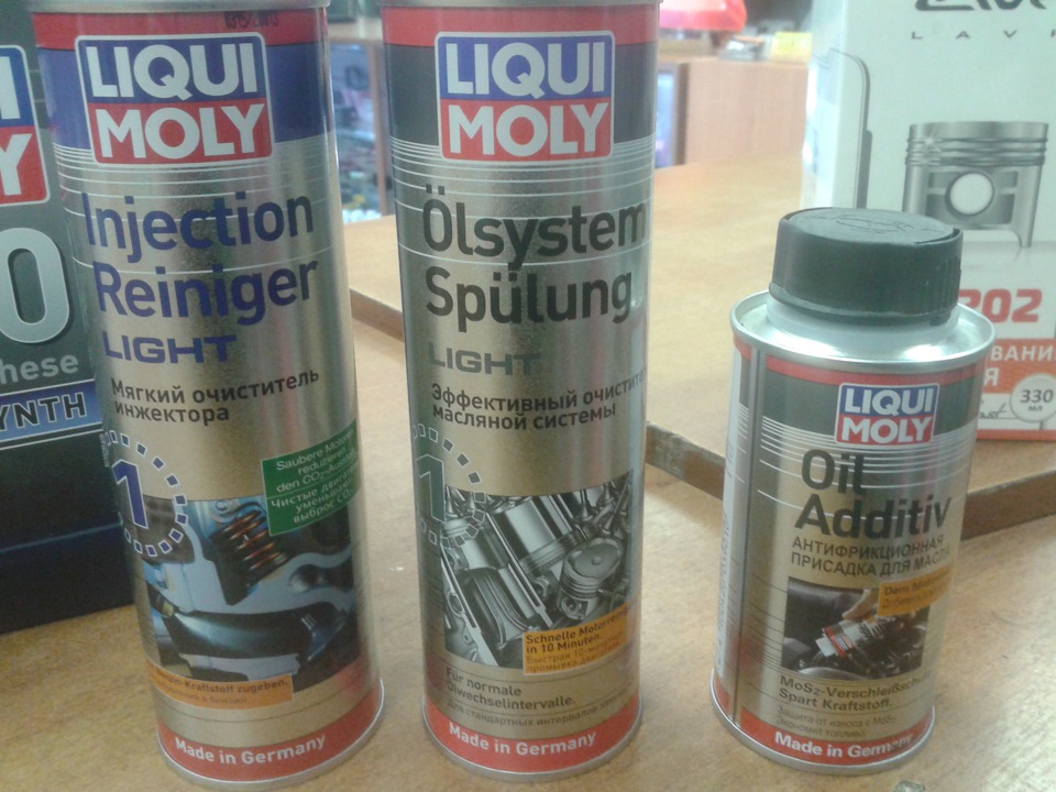 Очиститель двигателя liqui moly