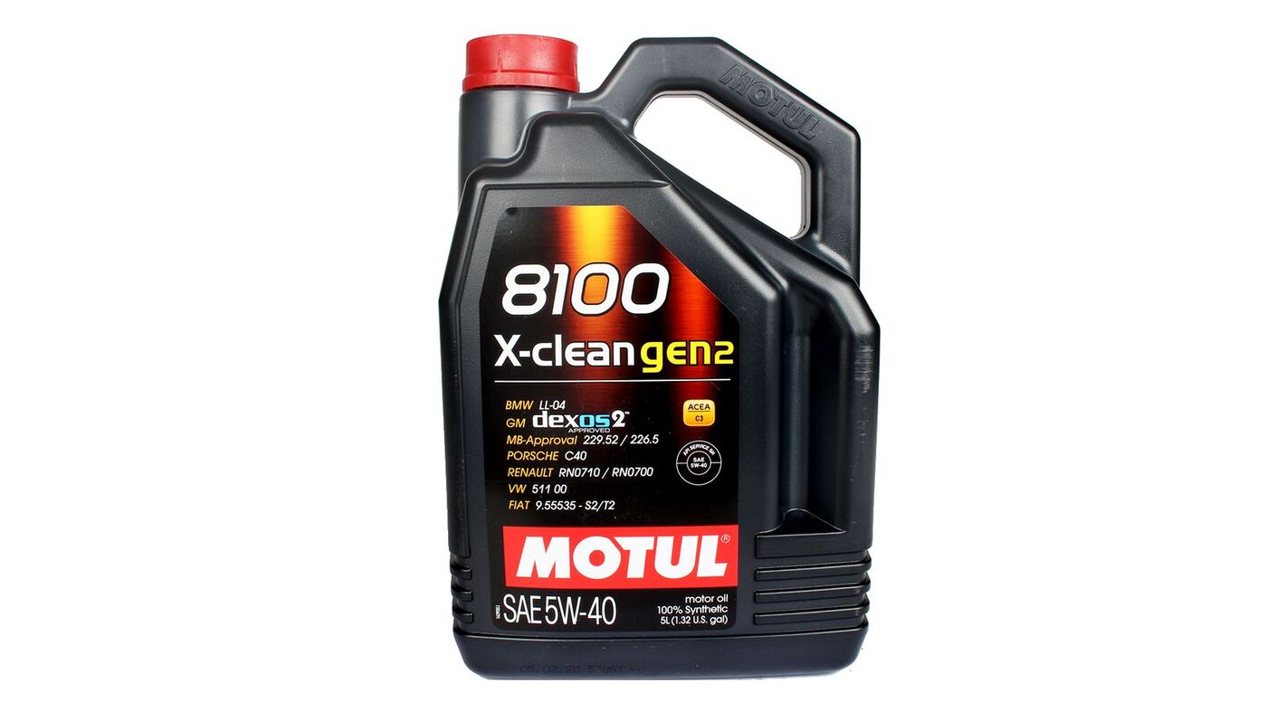 Синтетическое моторное масло motul 8100 x-clean gen2 5w40