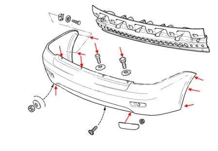 Как снять передний бампер на лада приора: пошаговое фото и видео