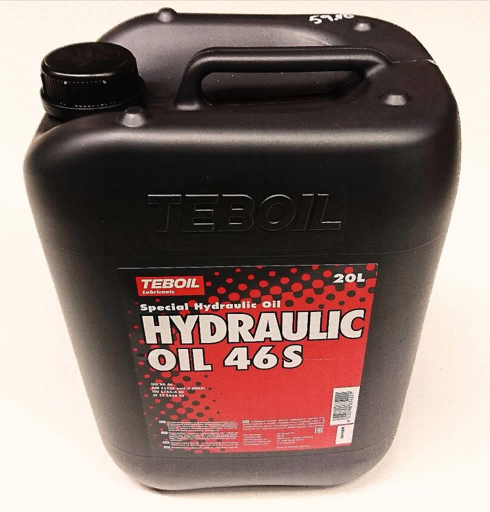 Чем отличается гидравлическое масло. Teboil Hydraulic Oil 46s. Масло гидравлическое 46 s Teboil Hydraulic. Teboil Hydraulic Oil 46s 20 л. Масло гидравлическое Teboil Hydraulic Oil 46s.