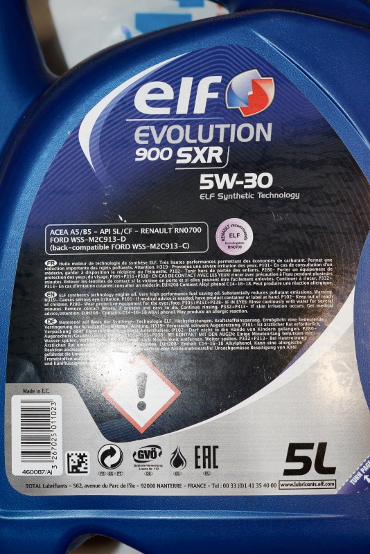 Обзор моторного масла elf evolution 900 sxr 5w30 синтетика