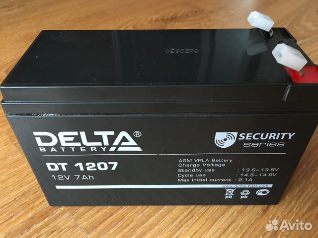 Купить аккумулятор 1207. Аккумулятор Delta DT 1207. Дельта аккумулятор 12v 7ah. Аккумулятор Delta dt1207 12v 7ah 152x65x100mm. Аккумулятор Delta DT 1207 (12v 7ah).